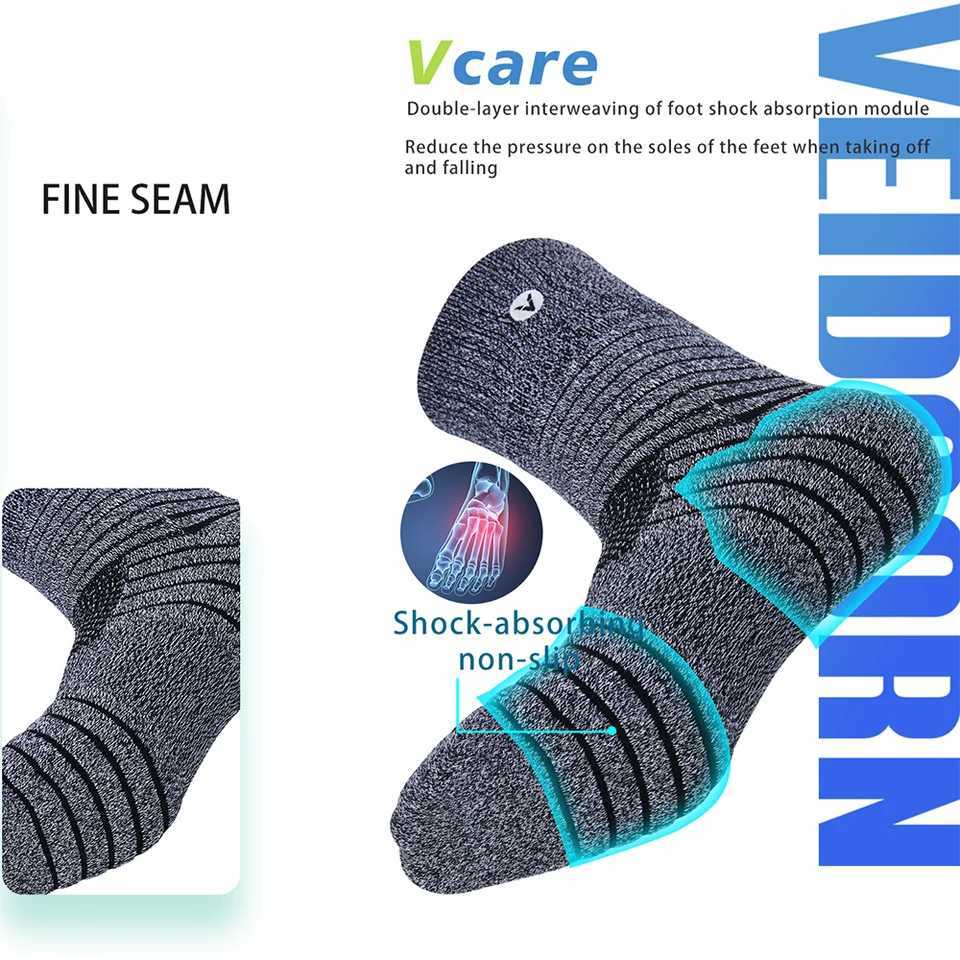 3 Pairs Professional Sport Socks Towel Bottom Non Slip Basketball Socks Outdoor Golf Racing Cycling Socks Footwear D260313