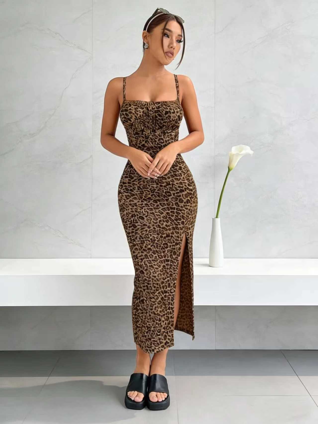 Slit Cami Dress Your Daily EssentialT260314