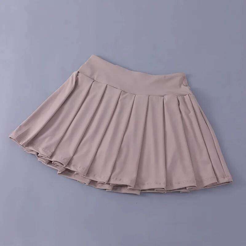 Tennis Pleated Skirt High Waisted Athletic Golf Skorts Workout Sports Skirts With Shorts For Women Z260314