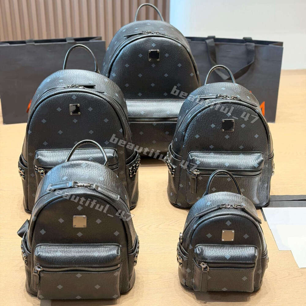 Men Women Designer Backpacks Fashion Backpack Rivet Decoration Backpack Luxury Classic Backpack Stark Backpack Multi-Size