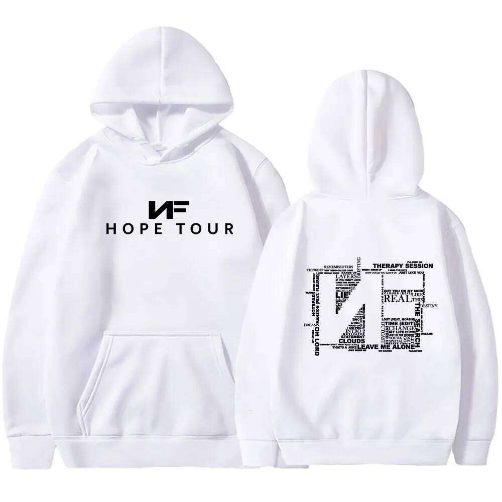 Rapper Nf Hope Tour Concert Hoodies Men Women Fashion Hip Hop Long Sleeve Sweatshirts Casual Soft Oversized Pullovers Fans Gift Z260315