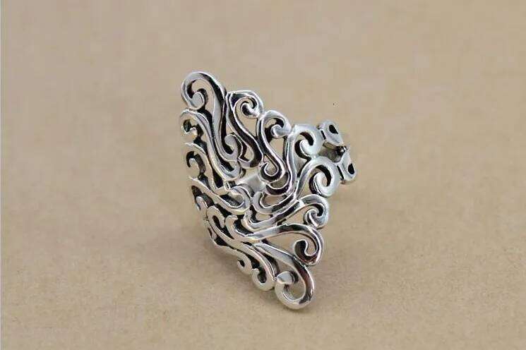 New Arrivals 925 Sterling Silver for Women Adjustable Size Ring Fashion sterling-silver-jewelry H260312