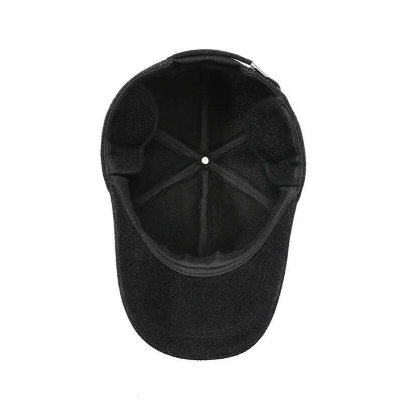 NORTHWOOD Winter Baseball with Ear Flaps Cotton Snapbacks Unisex Thermal Windproof Dad Cap Outdoor Trucker Hat for Men Women Z260314