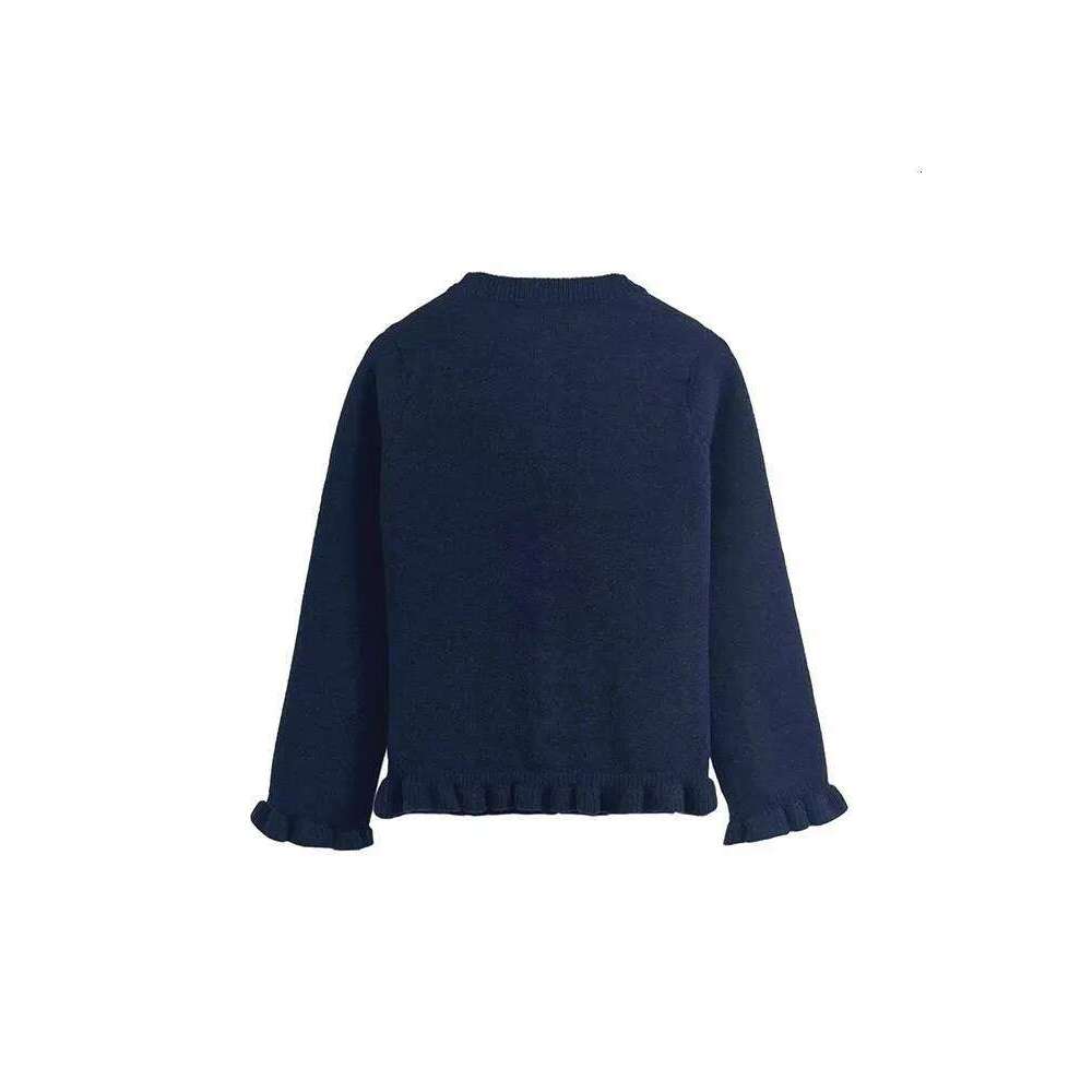 Women's 2025 Autumn Winter Lamination O-neck Long sleeve Striped Sweater Lady Elegant Knitted Simple Buttons Cardigan Z260313