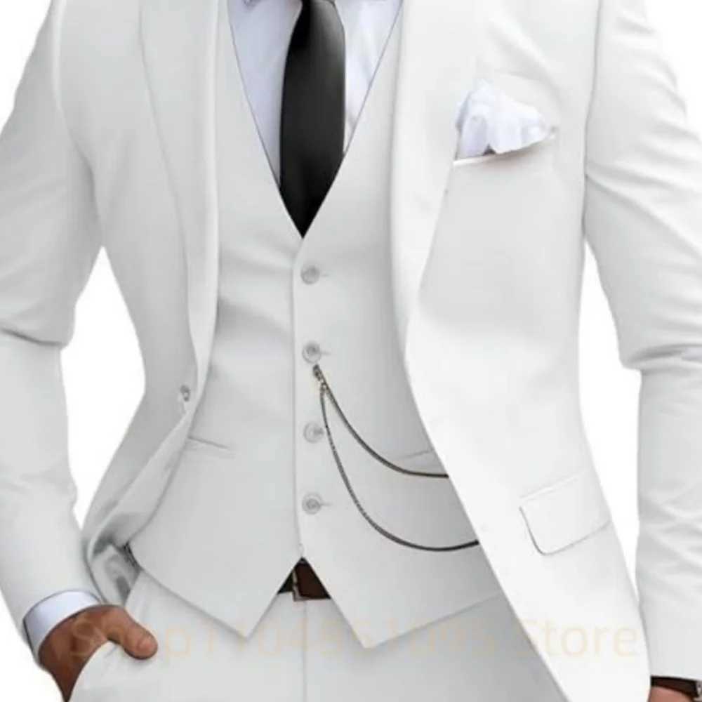 Elegant Mint Green 3 Piece Mens Suit Groom Tuxedos Business Suits Slim Fit Notch Lapel Blazer Vest Pants for Wedding Party Prom M260313