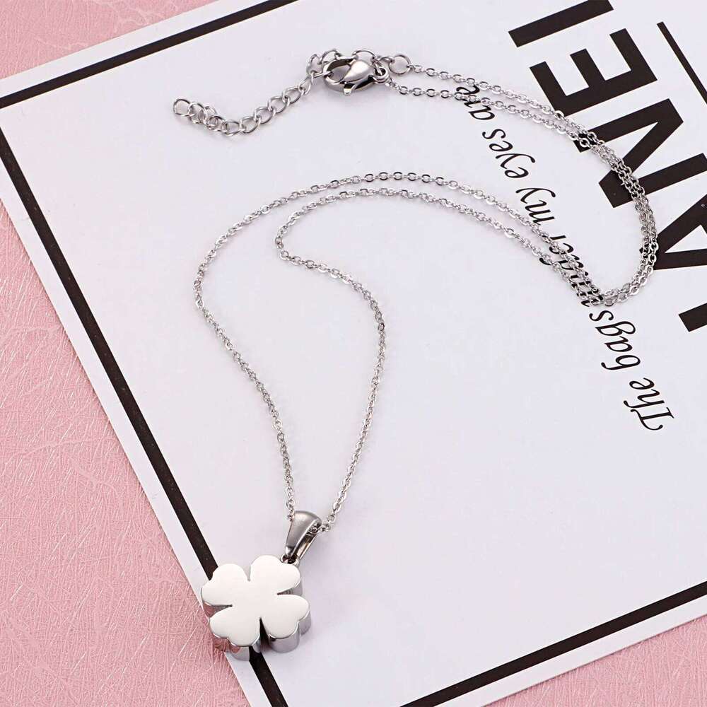 Stainless Steel Cr Necklace For Women Pendant Choker Fashion Simple Cheap Jewelry Accessories H260312