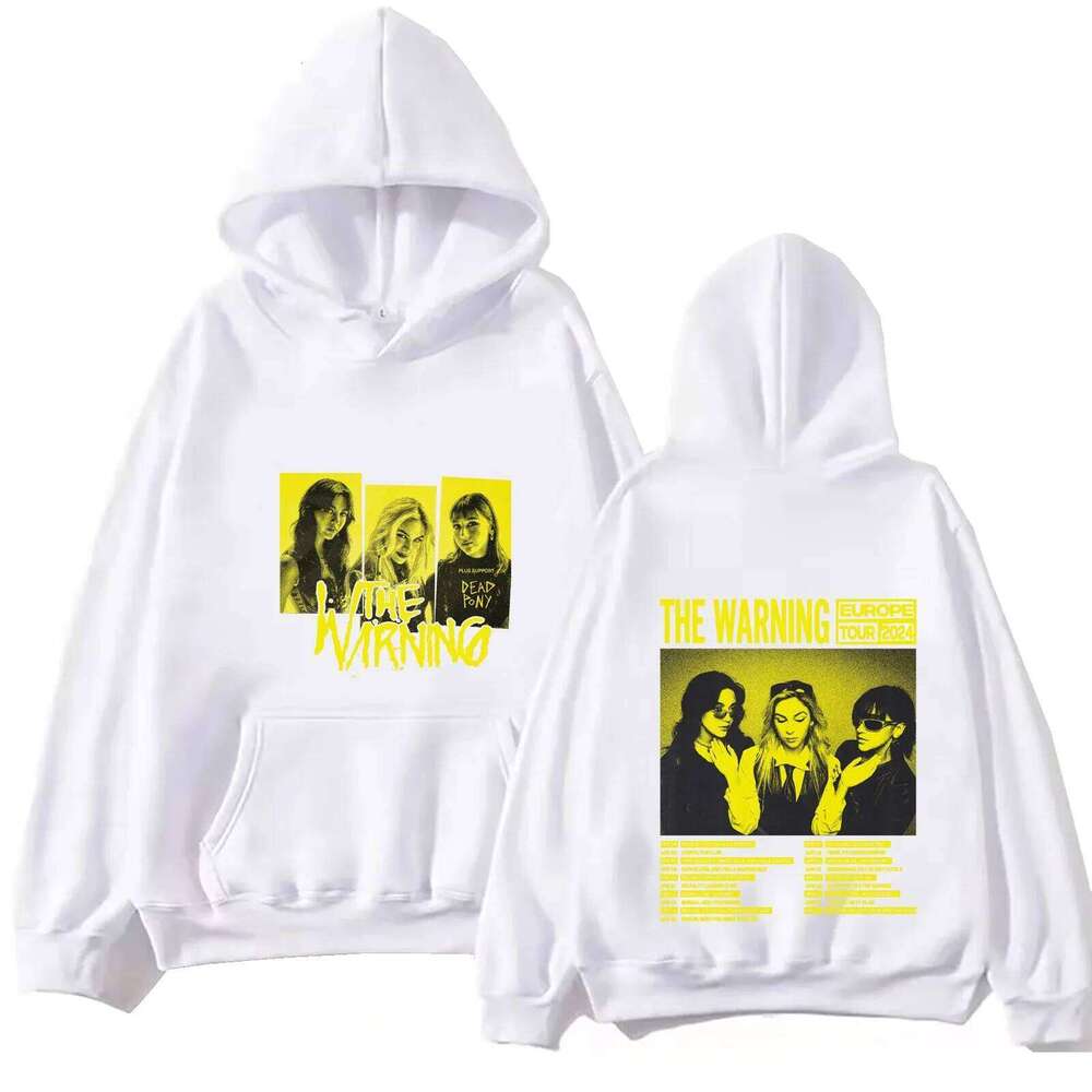 The Warning Tour 2024 Hoodie Music Fans Gift Tops Sweatshirt Unisex Casual Spring and Summer Regular Long Sleeve Z260314