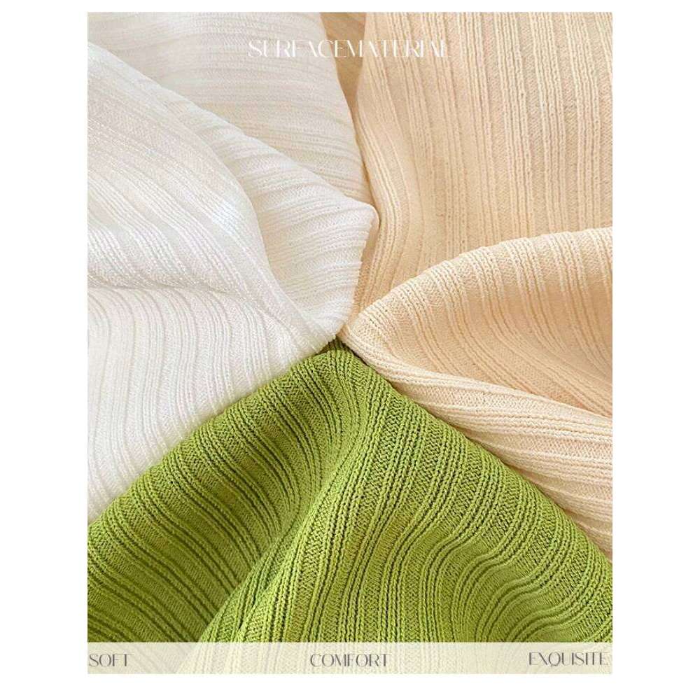 Summer Women Cardigan Korean Elegant Knitted Long Sleeve Female Sweater Tanks Fashion New Slim Ladies Casual Tops Z260313