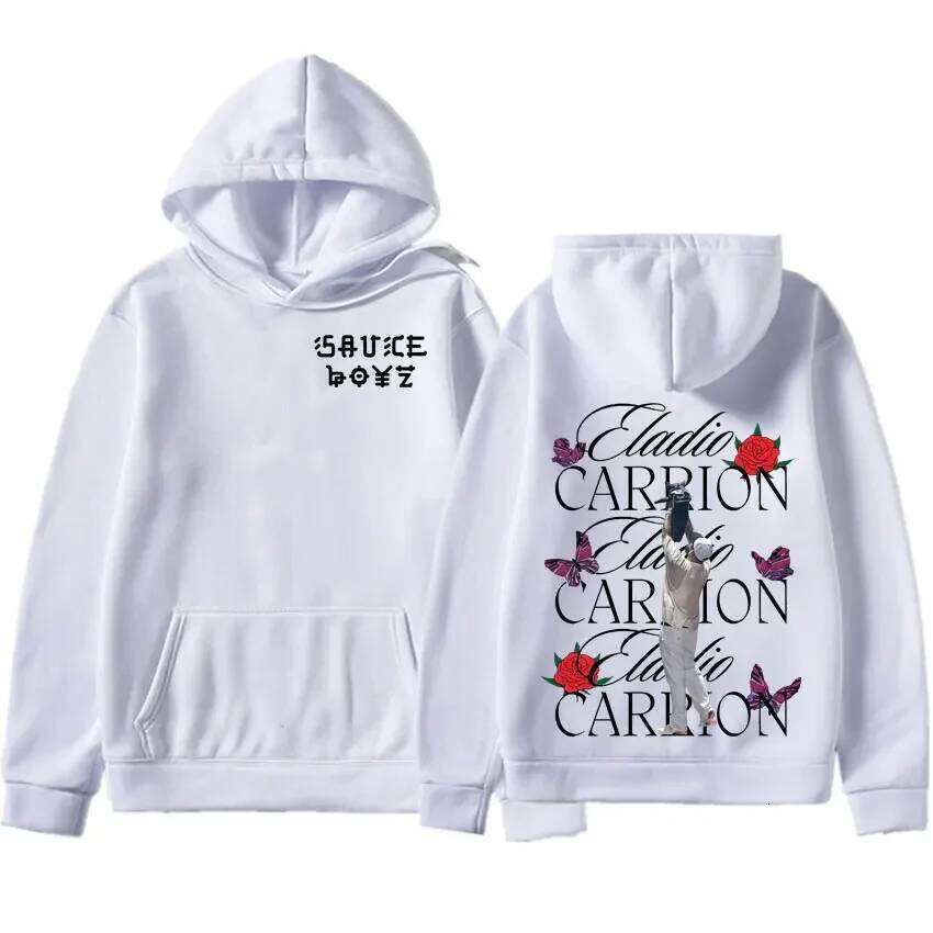Rapper Eladio Carrion Harajuku High Quality Album Tour Hoodie Men Women Hot Sale Casual Pullovers Pop Oversize Gothic Sweatshirt Z260314