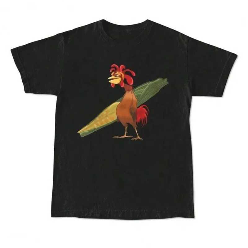 Chicken Joe Shirt Beach Surf Unisex T-Shirt Back Printed Cotton Casual Classic Gift for Friend Menswear Top Gift for Her Him D260313