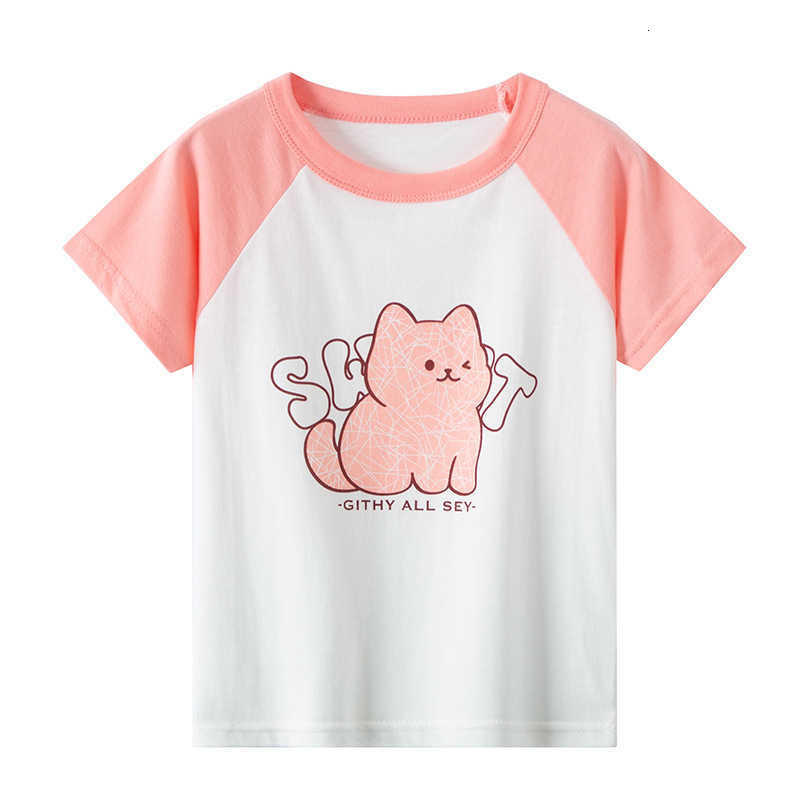 Tshirts Boys shortsleeve tshirt for summer big kids summer style girls pure cotton halfsleeve childrens summer clothing little boys trendy tops childr
