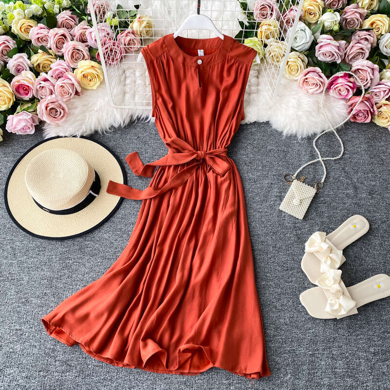 a16 Designer Fashion 2026 New Women's Elegant Goddess Style Socialite Dress Waist Slimming Mature Femininity