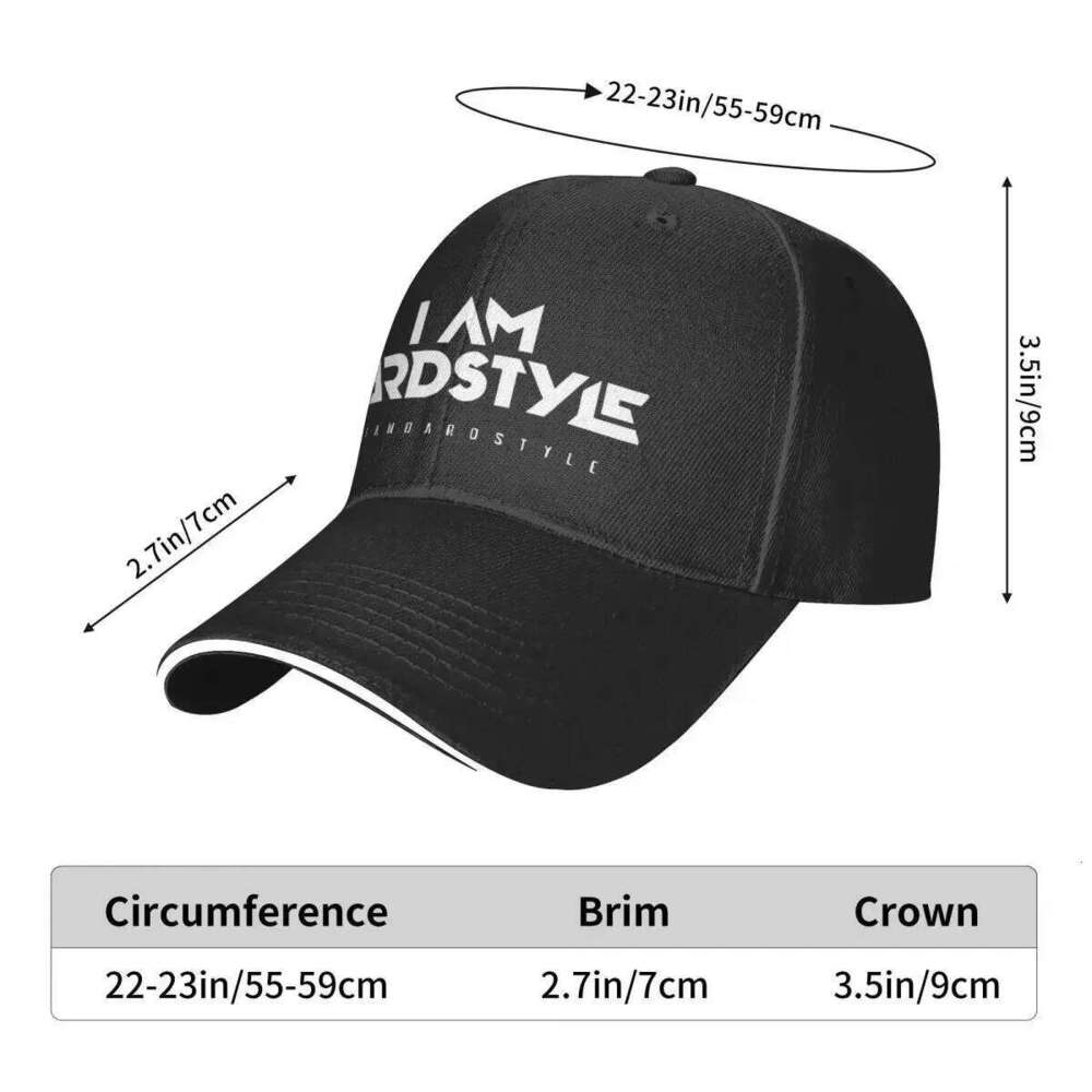 I Am Hardstyle 3 Cap Outdoor Gym Sun-Proof Trucker Hat Couple Women Casual Design Baseball Caps Z260314