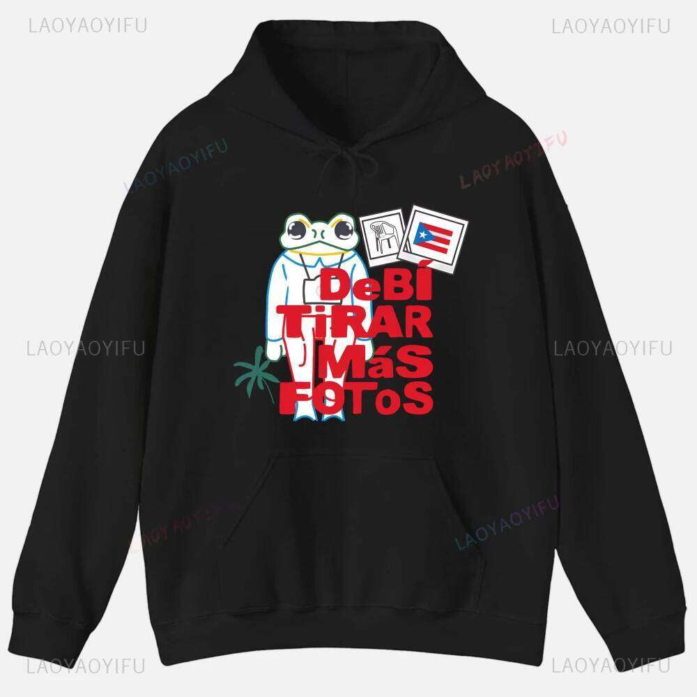 DTMF Deb Tirar Ms Fotos Bad Bunny Men Sweatshirt Graphic Clothing Quality Streetwear Autumn Hoodie Funny Tops PLong Sleeve Z260315