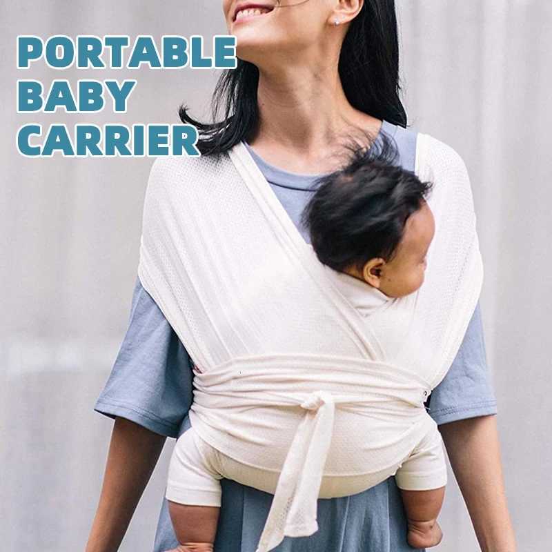 Soft Baby Sling Wrap Carrier Ergonomic Front Carry for newborns Breathable Support for Hands-Free Parenting Easy to Use X260313