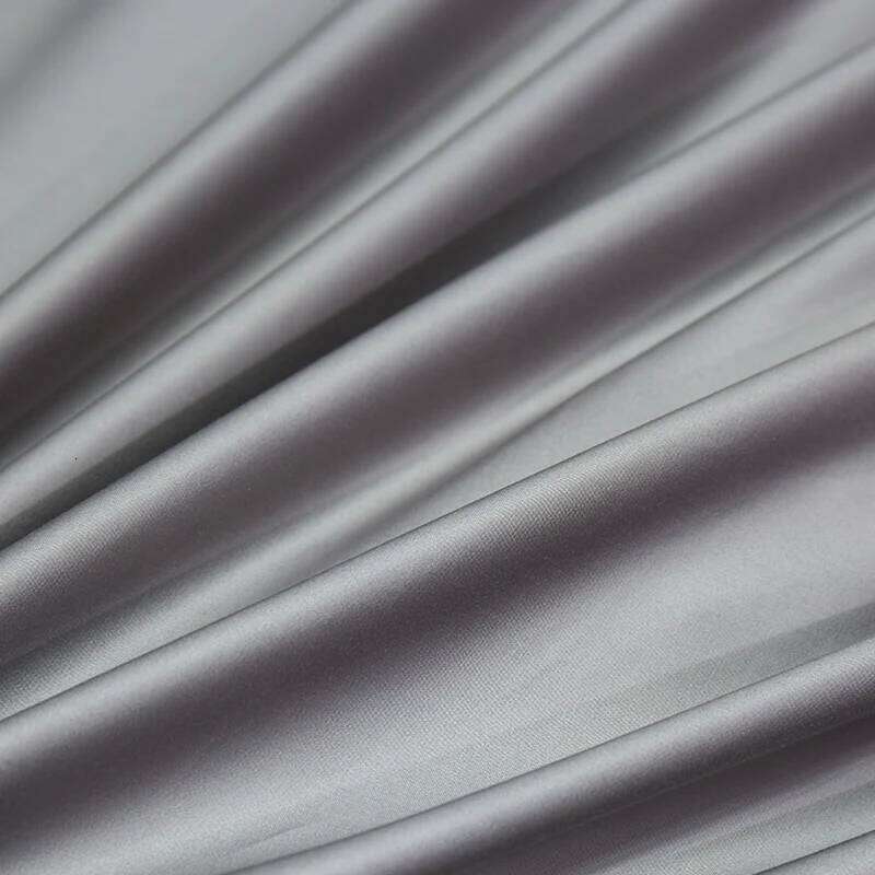 1400TC Egyptian Cotton Grey Hotel Style Hollow Wide Edge Bedding Set Duvet Cover Bed Fitted Sheet Pillowcases 4Pcs H260312 - view 6