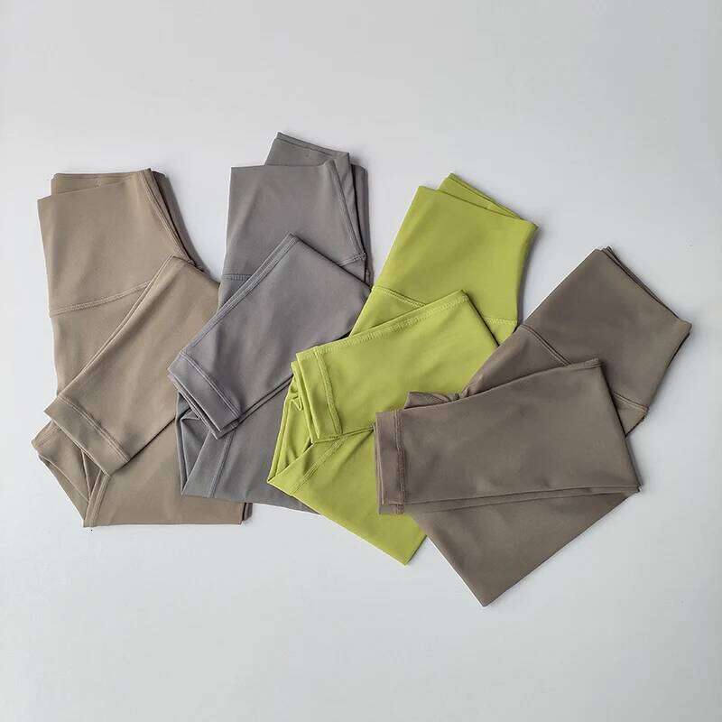 High-End Women's Naked Feeling Fitness Leggings Soft Workout Yoga Pants Energy Gym Tights for Running 26Y0313