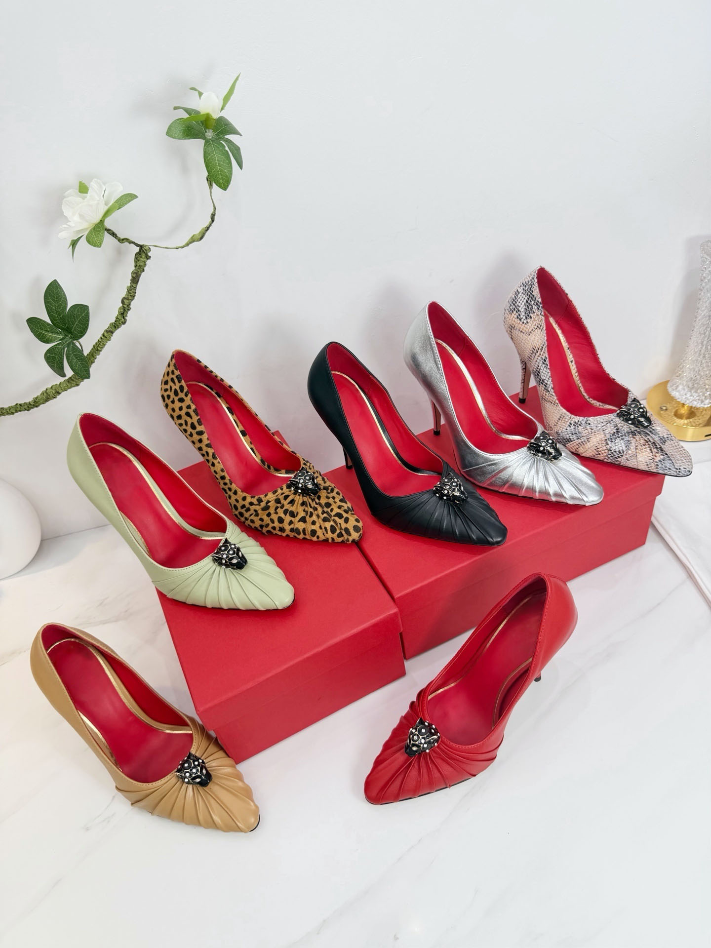 10A Top Designer 10CM High Heels Luxury High Heels Fashion Sandals Women's Dress Shoes Classic Fashion Multifunctional Shoes with Box