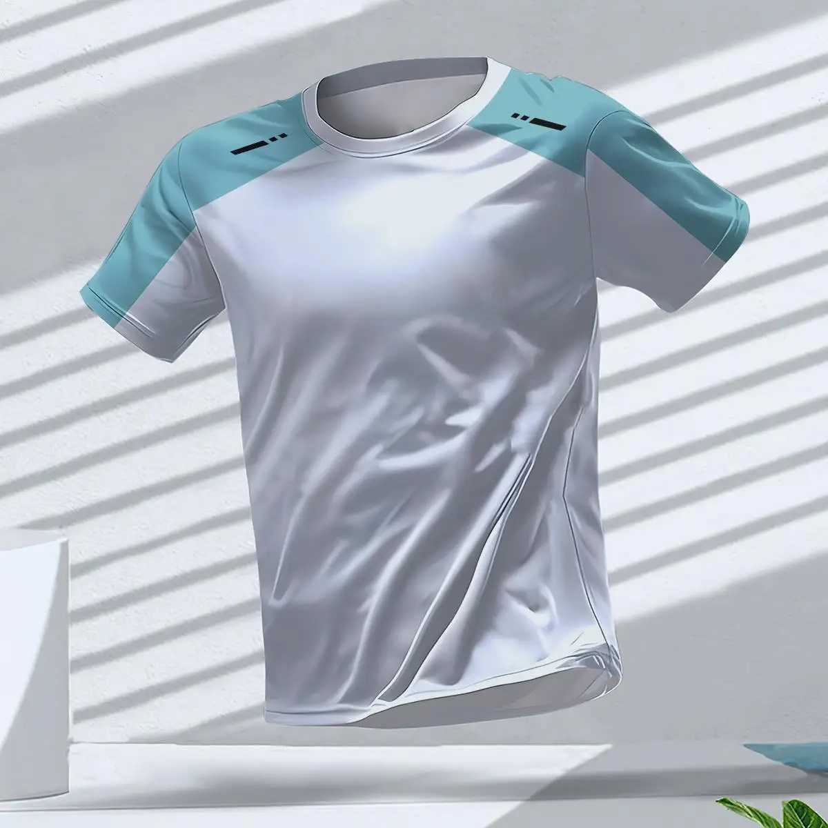 Summer Quick Dry Breathable Mens T Shirt Outdoor Run Fitness Sports Short Sleeve Tees Casual O-neck Oversized T-shirt Daily Top D260313