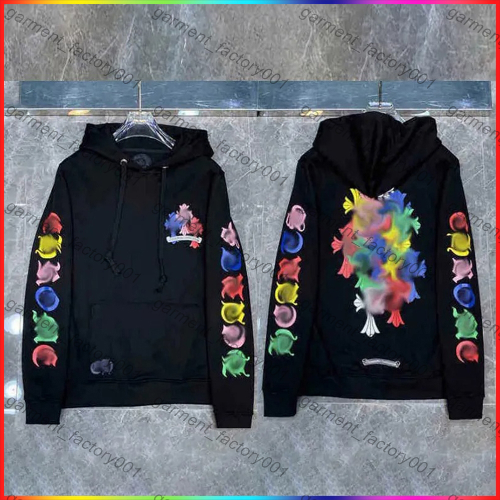 5A Designer mens clothing Zippered Hoodie 26SS Hoodies Men Jackets Hoodie Long Sleeves Jacket Woman Embroidered horseshoe sanskrit cross Streetwear Clothes