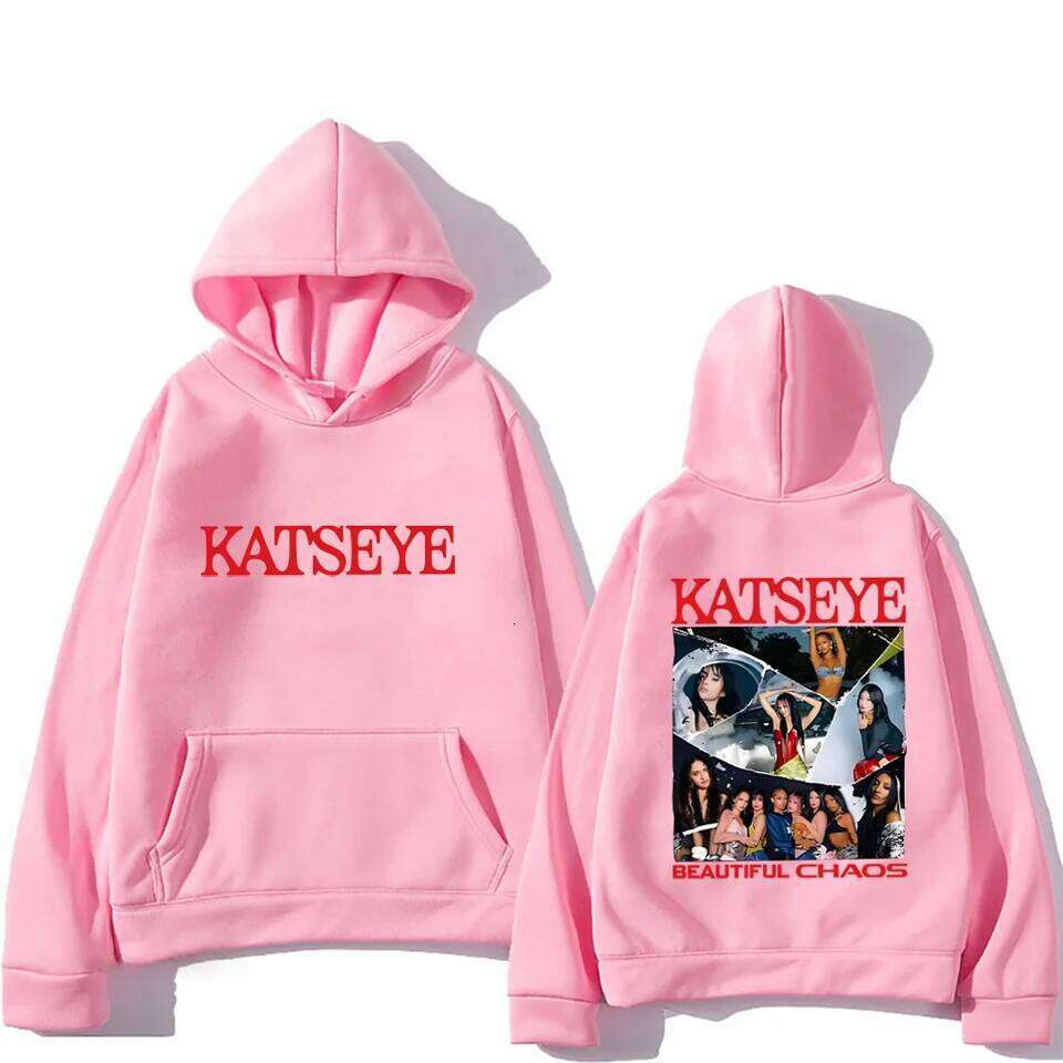 KATSEYE The Beautiful Chaos-Sudadera Con Capucha Para Hombre Y Mujer Calle De Otoo E Invierno Ropa Vintage Jersis Z260315