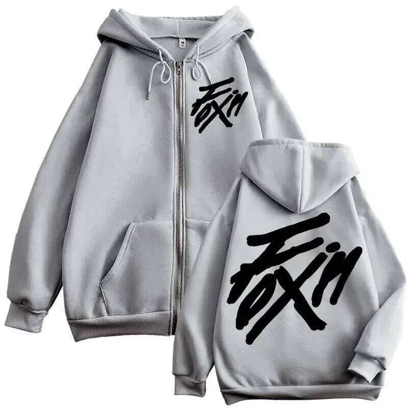 Zipper Hoodie Men Women High Quality Fashion Zip Up Jacket Coat Autumn Winter Casual Loose Sweatshirts Z260314