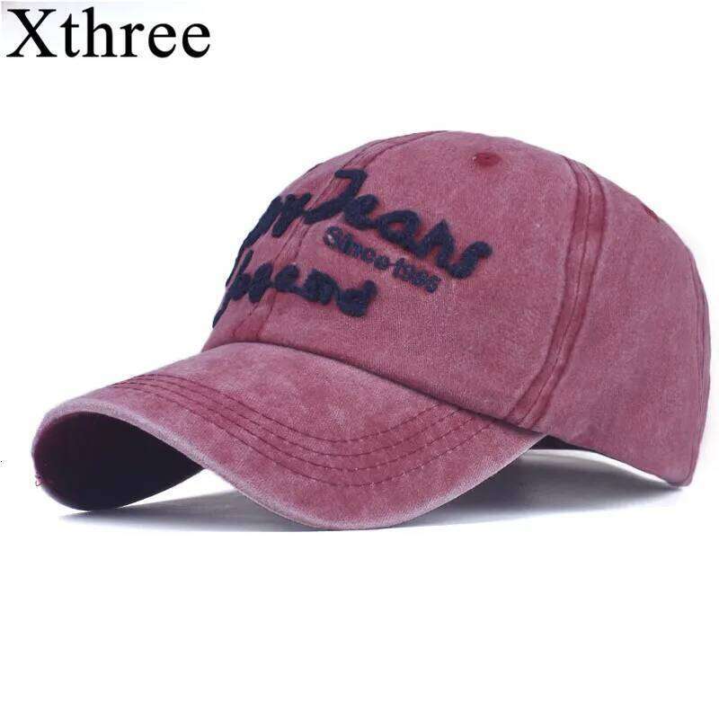 Xthree Men's Baseball Snapback Hats For Women Hip Hop Gorras Embroidered Vintage Hat Caps Casquette Bone Brand Cap Retro Z260313
