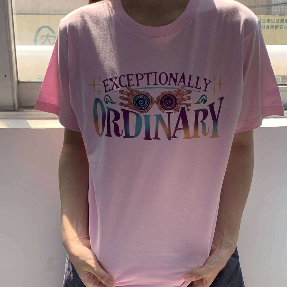 'Just Sane As I Am' Hp Tee Wizard School Fandom Multiple Color Shirt Magic Wand Two-sided Bookish print T-shirt Women Tops Z260314