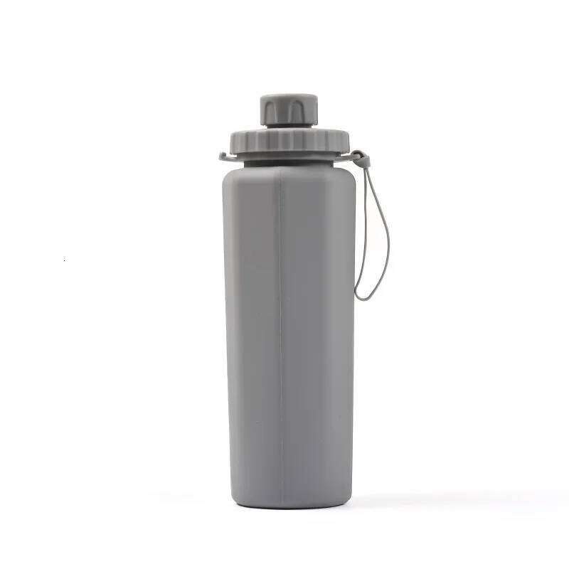 2025 New Sports Kettle Portable Anti-drop High Temperature Foldable Food Grade Silicone Cup Water Bottles Z260313