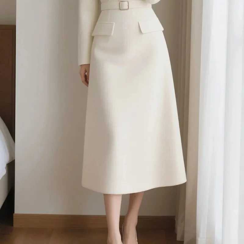 Spring Autumn 2026 New Blazer Dresses Womens Fashion French Loose Long Sleeve Retro Commuting Doggy Medium Long Blazer DressT260316