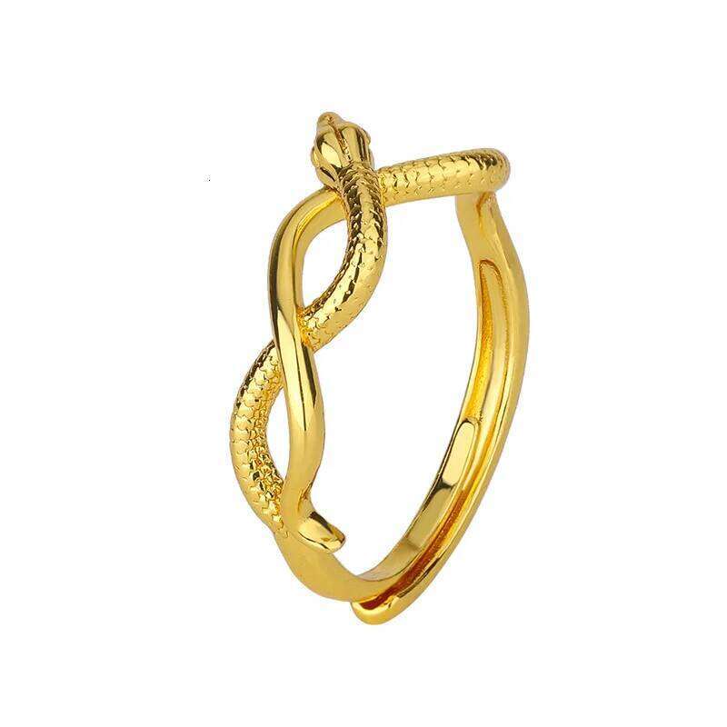 Sterling Silver Snake Wrap Dresses Engagement Rings For Women Couple Quality Jewelry Accessories Argent 925 H260312