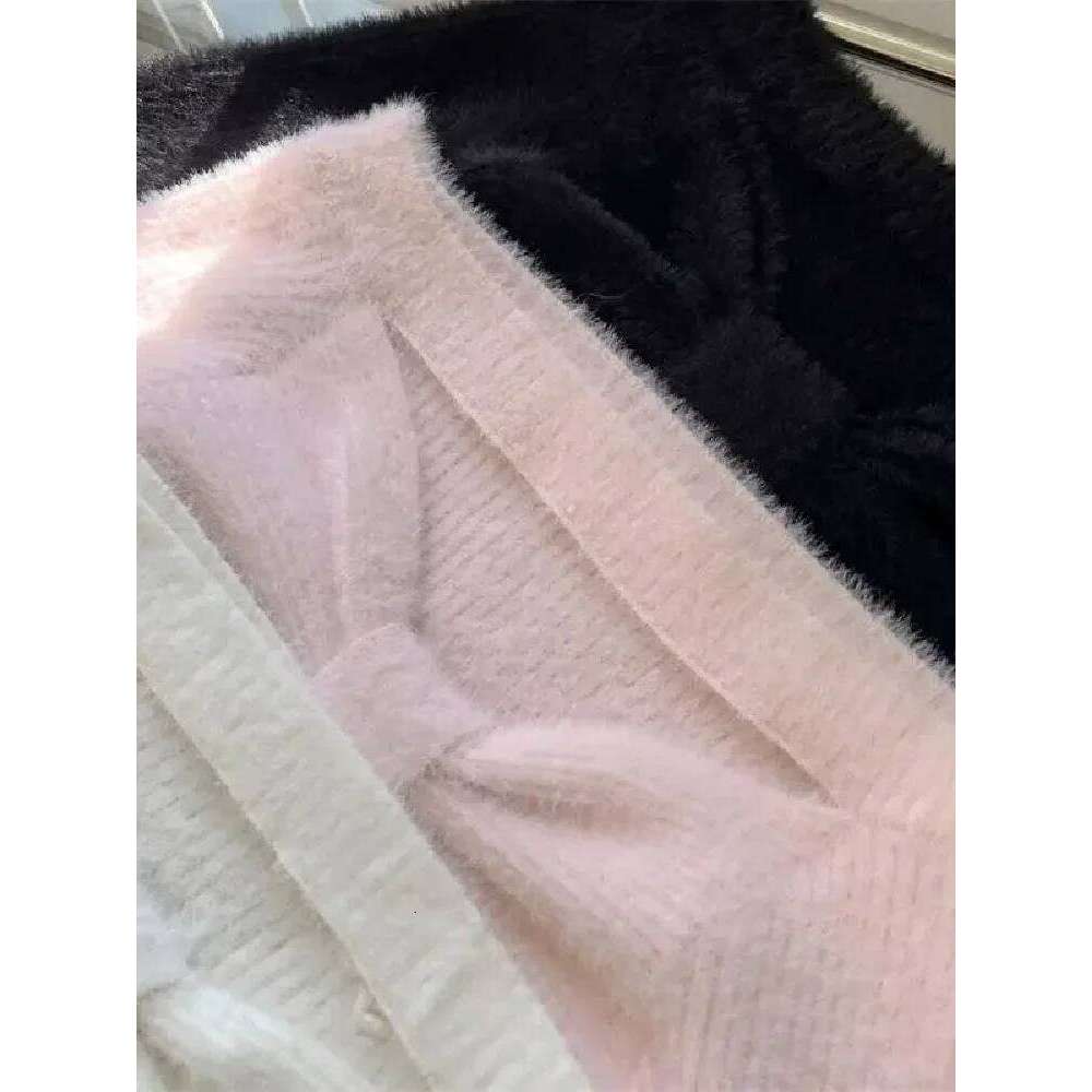 2024 Spring Elegant Pullover Women Casual Solid Korean Style Long Sleeve Knitted Sweet Soft Sweater Female Y2K Crop Tops Z260313