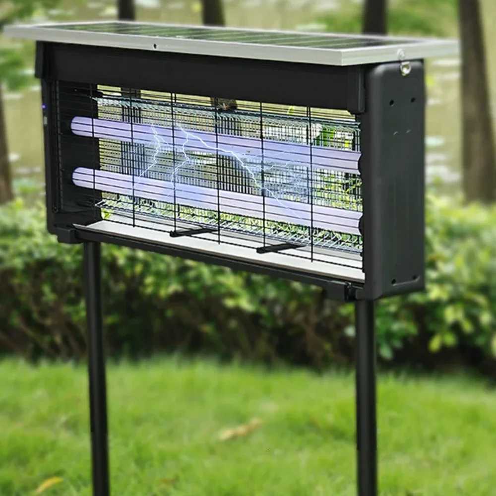1pc 20W/40W Solar Mosquito Killing Lamp LED Square Fly Killer Outdoor Garden Lawn Lamp Solar Mosquito Killing Mosquito Trap Lamp H260313