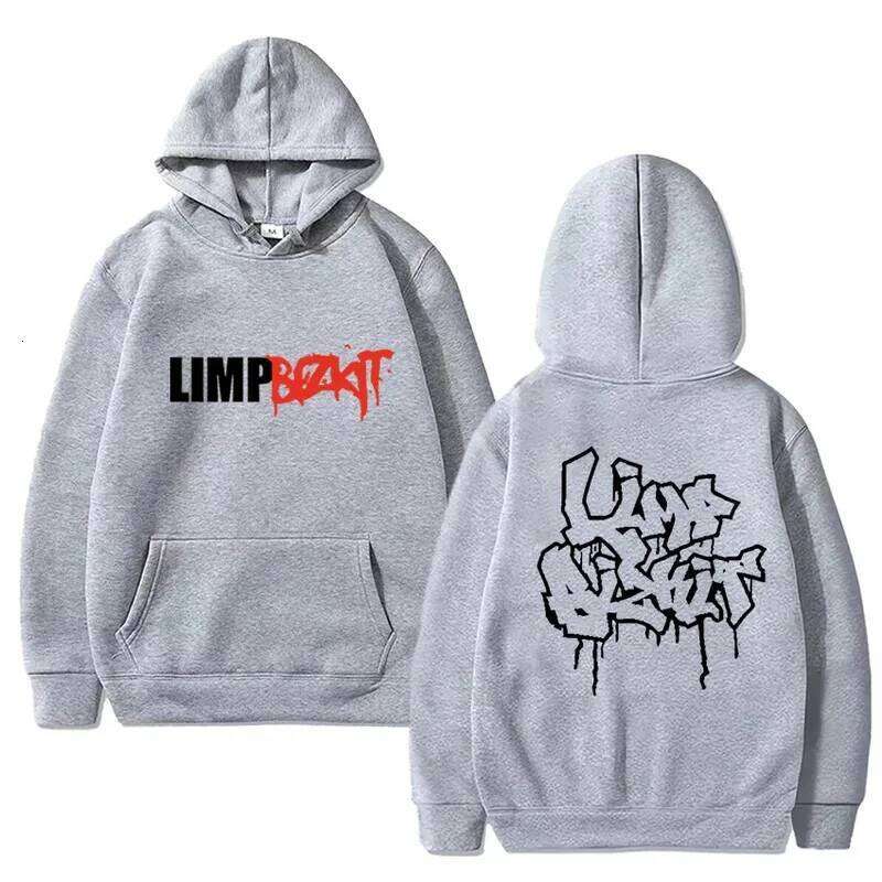 Best Known Limp Bizkit Bill Fashion Retro Sporty Casual Wear Men's/Women's Fleece Long Sleeve Hooded Sweatshirts Z260315