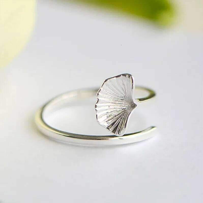 Free Shipping 925 Sterling Silver leaf vintage open Women Jewelry Beautiful Finger Open Rings For Party Birthday Gift H260312