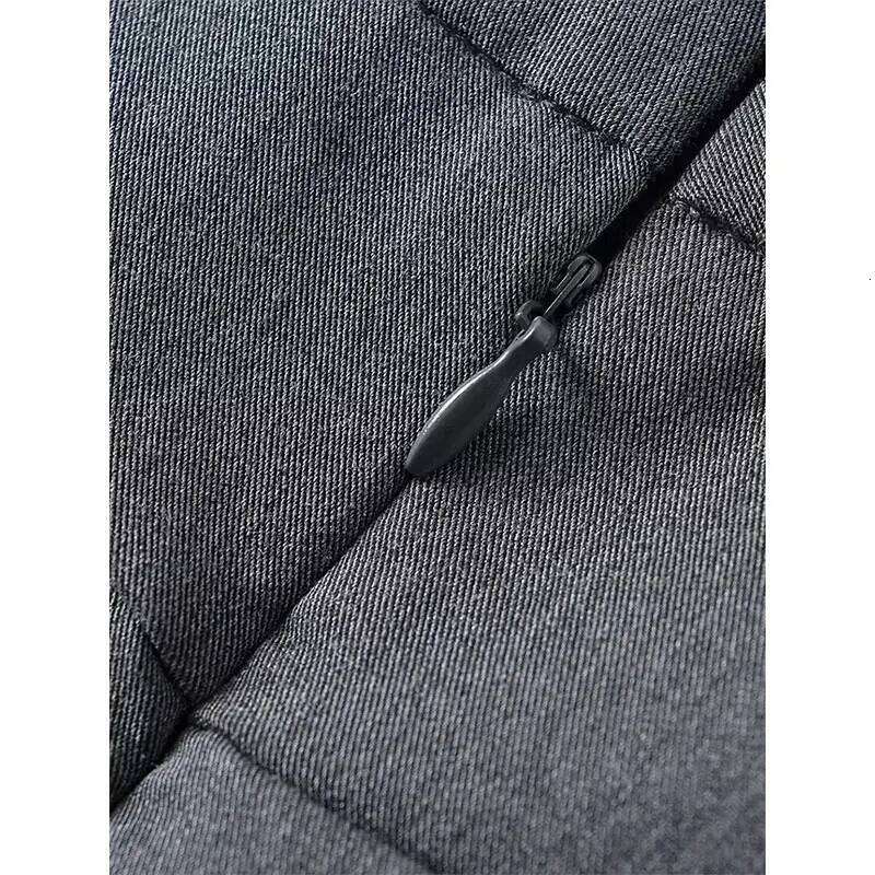 Mooyufon Women Fashion Solid Back Zipper A-Line Mini Skirt Vintage High Waist Female Chic Lady Skirts Z260314