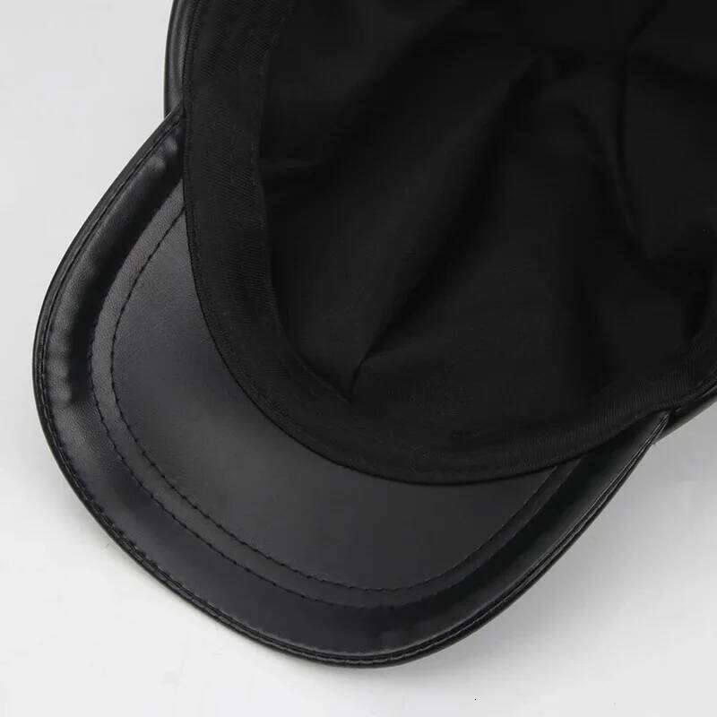 Cosplay Shikinami Asuka Rangure Cat Ear PU Leather Hat Peak EVA Baseball Cap Langley Soryu Z260314