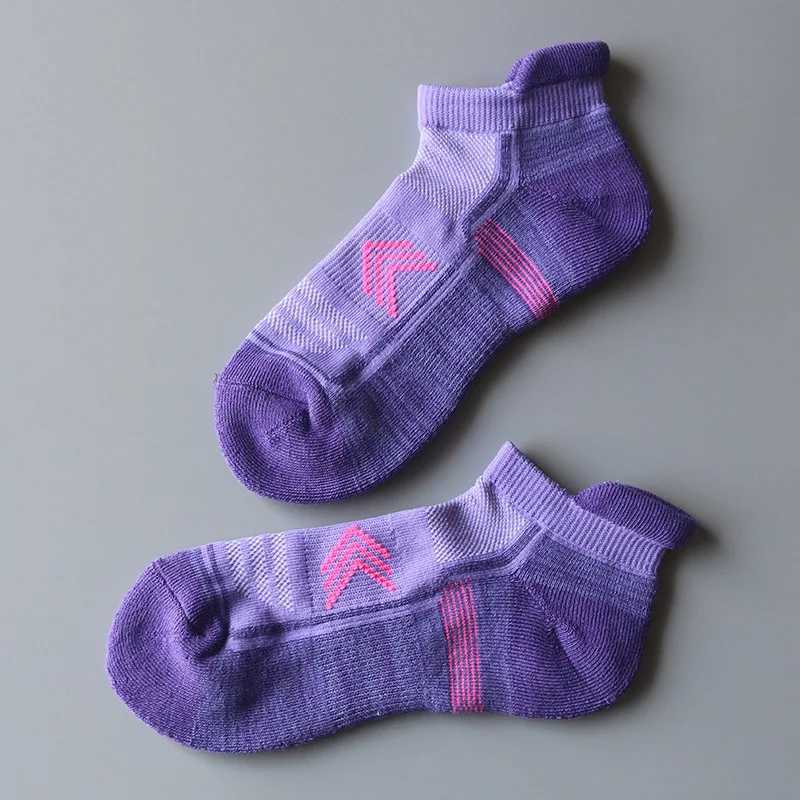 Running Socks For Women Color Matching Four Seasons With Movement Stockings Looped Breathable Short Help wear-resisting D260313