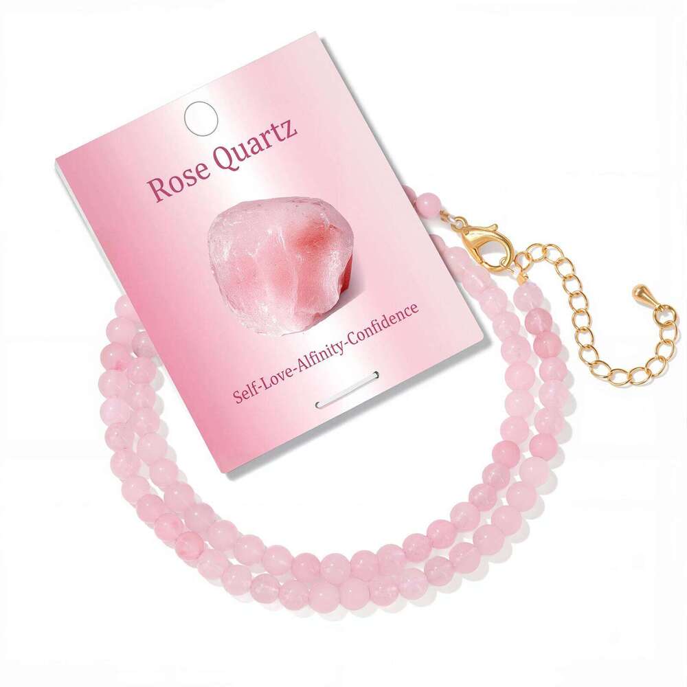 4mm Black Obsidian Necklace Natural Stone Tiger Eye Quartzs Round Beads Necklaces for Women Men Friendship Choker H260312