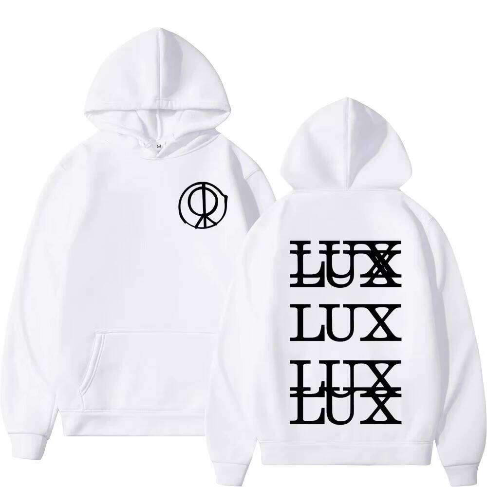 Singer Rosala LUX Album Vintage Graphic Hoodie Winter Fleece Fashion Clothing Pullover Top Men Women Harajuku Casual Sportswear Z260314