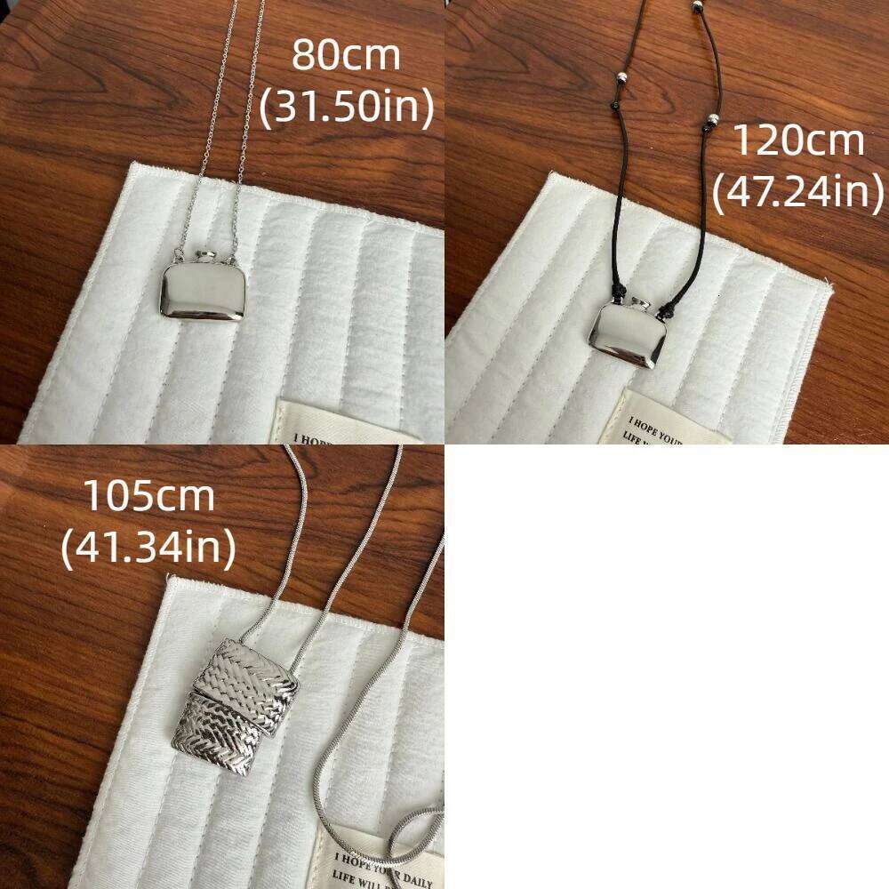 Retro Square Chain Temperament Korean Style Bottle Pendant Necklace Elegant Neck Hanging Fashion Jewelry Friends H260312
