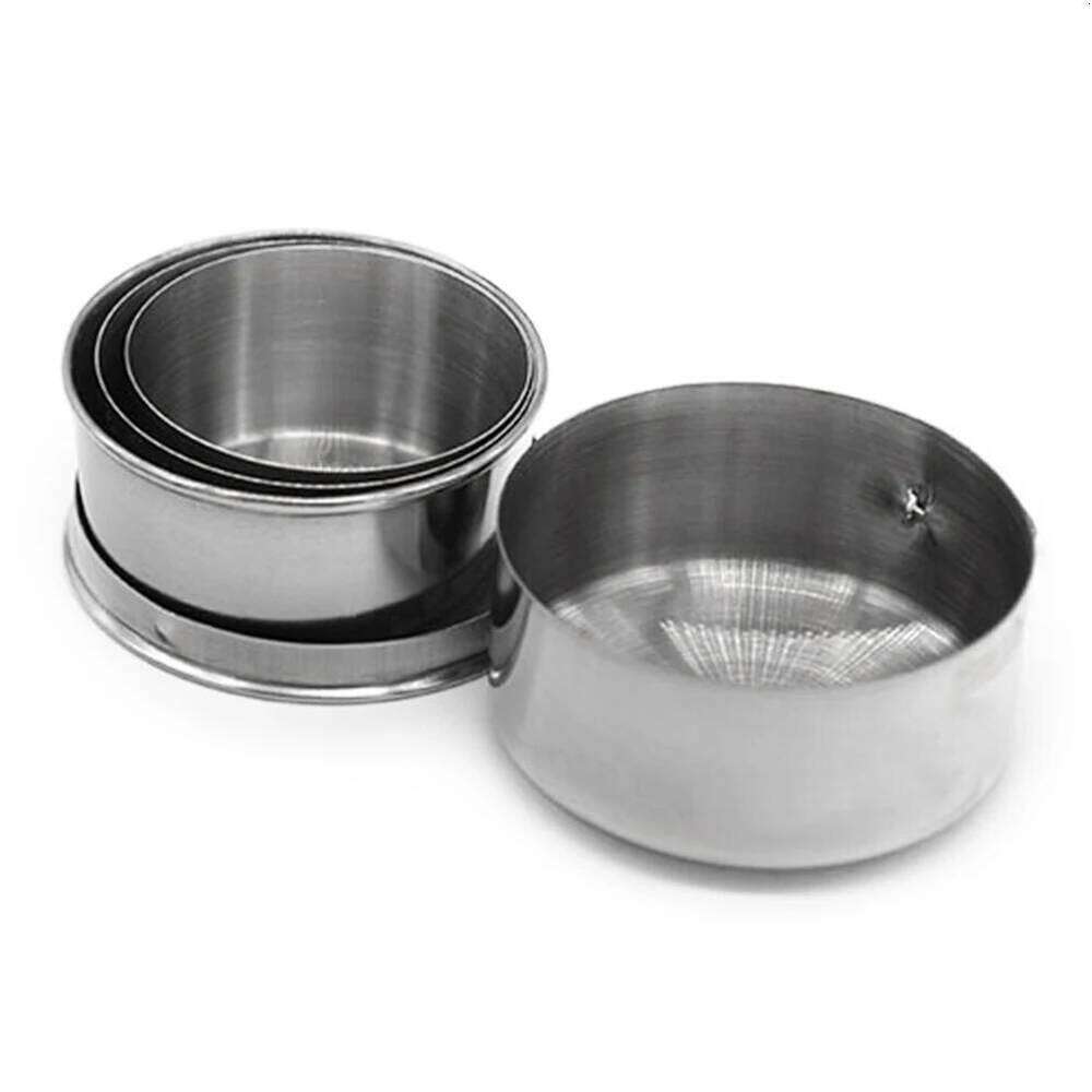 75ml/150ml/250ml Collapsible Portable with Keychain Outdoor Travel Folding Cup for Camping Picnic Z260313