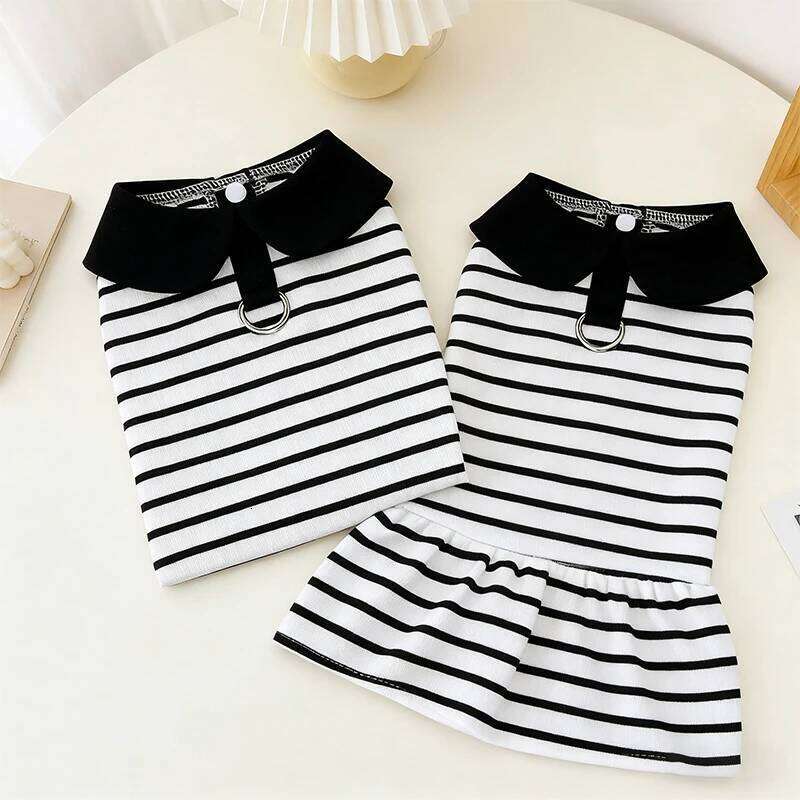 Fashion Cool Dog T-Shirt Bear Print Chihuahua Yorkie Thin Breathable Vest Puppy Outfit Shirt Summer Pet Clothes Bamubi