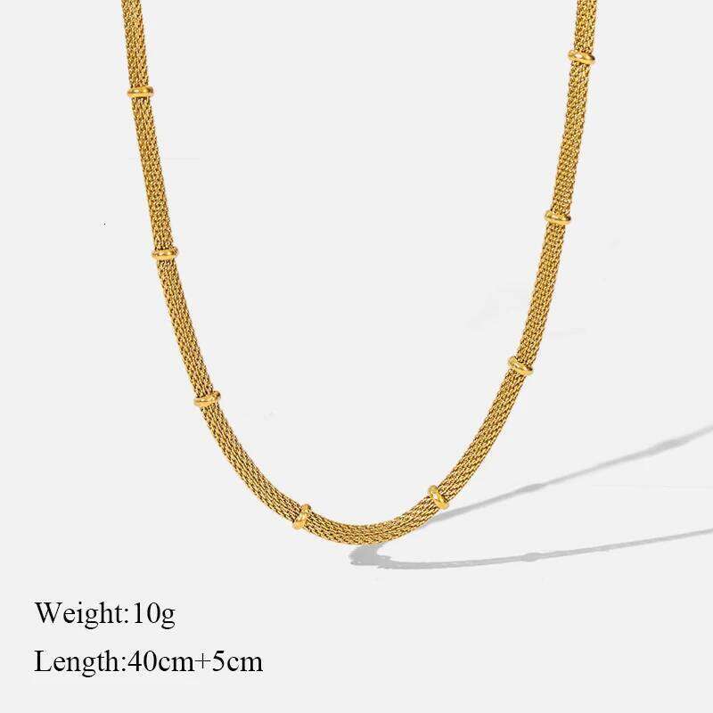 EILIECK 316L Stainless Steel Necklace for Women Stylish Jewelry High Quality Rust Proof Link Chain Collar Girls Birthday Gifts H260312