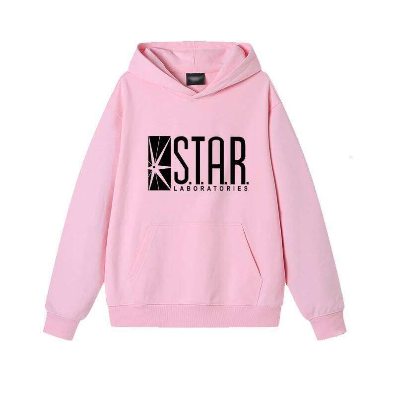 2025 Hot Selling Star Labs Logo Printed Spring Fashion Hip Hop Hoodie Men's and Women's Casual Retro Sportswear Z260314