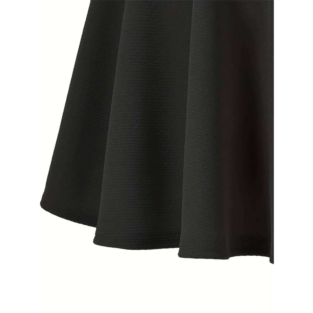 Women's new fashion solid color casual comfortable high-waist skirt, mini pleated skirt Z260314
