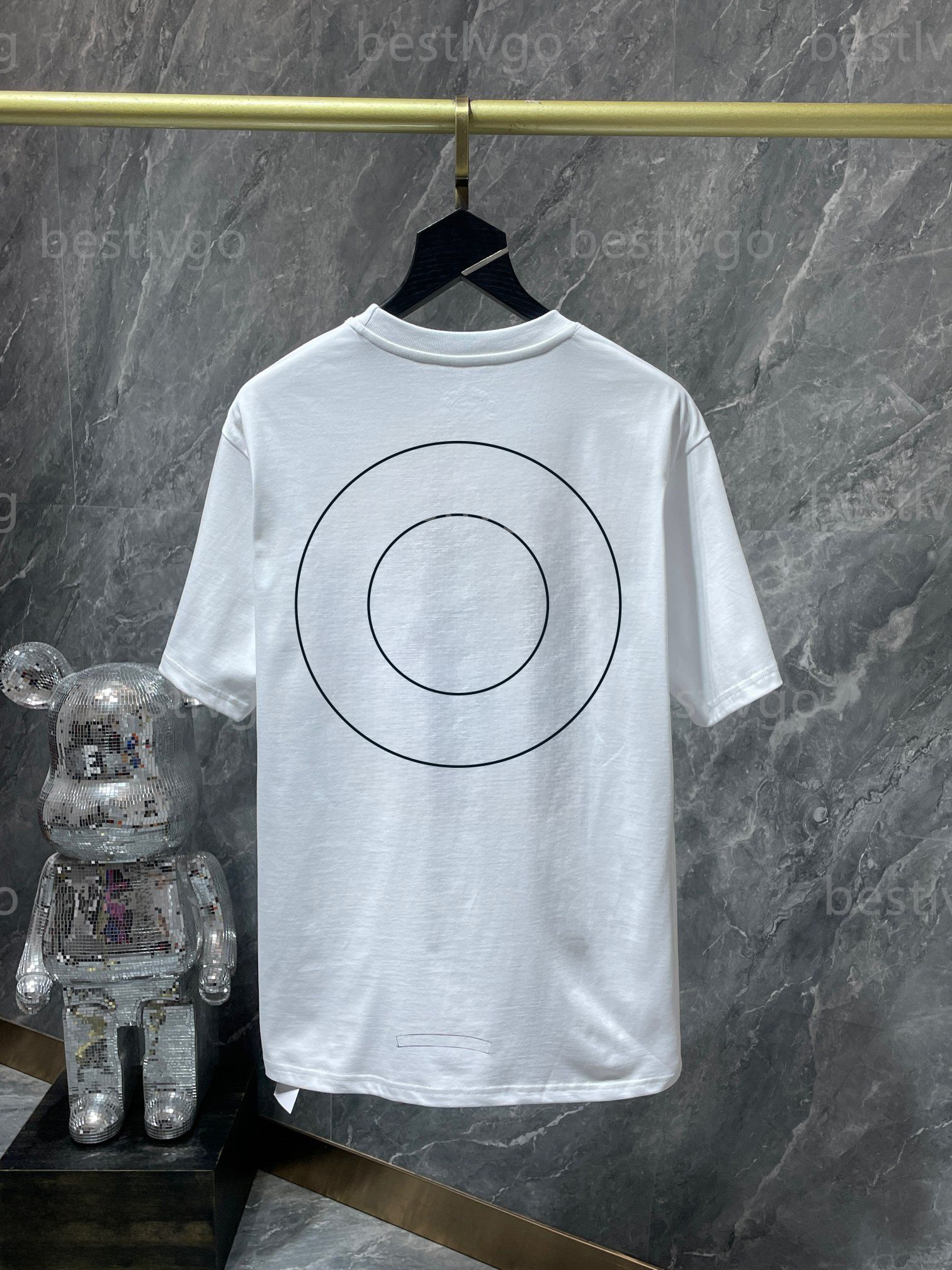 Designer men T-shirt for spring summer fashion street wear letter printed hoodie cardigan jacket casual sports shirt men women loose cotton T-shirt top S-XL