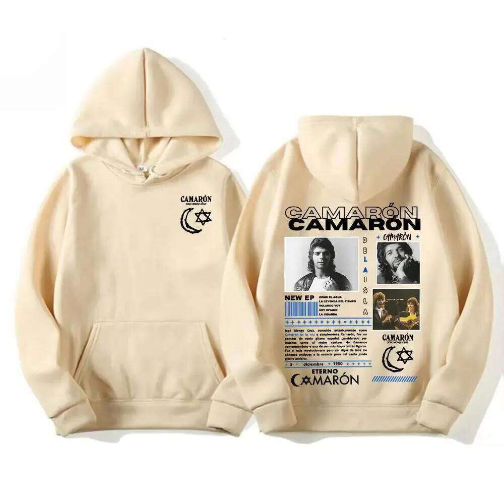Rock Band Camaron Delaisla Tour 2025 Autumn and Winter Printing Merch Hip Hop Punk Hoodies unisex Z260314