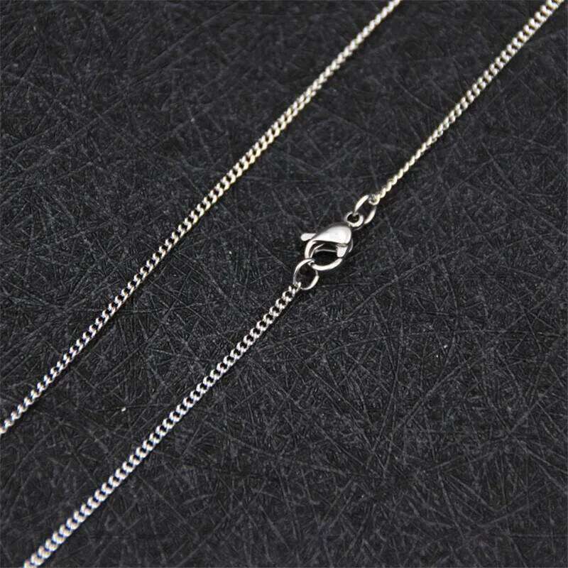 Wholesale Price Width 1.9/2.3MM Stainless Steel Side Chain Necklace Fit Pendant Fashion Gift Jewelry For Men and Women 45-60CM H260312