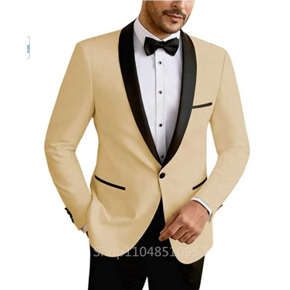 Mens Monochromatic Stand-up Collar Blazer Single Button Casual Slim Fit JaCKet Fashionable Mens CloTHing M260313